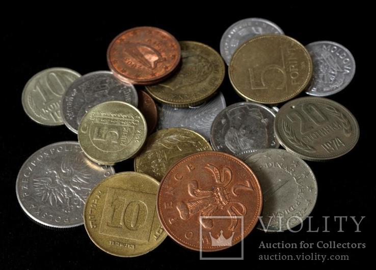 Набор монет мира 2. 20 стран  (20 шт), фото №2