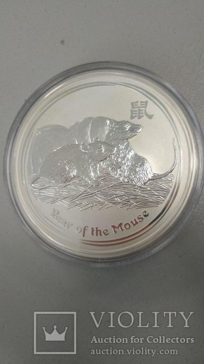 Монета 8 долларов 2008 Австралия