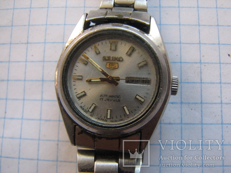 Часы Seiko 5.17 jewels.made in Japan.automatic.на ходу.женские, фото №2