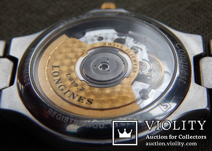 Часы Longines Conquest, автоподзавод, 100м защита,сапфир, Швейцария, фото №8