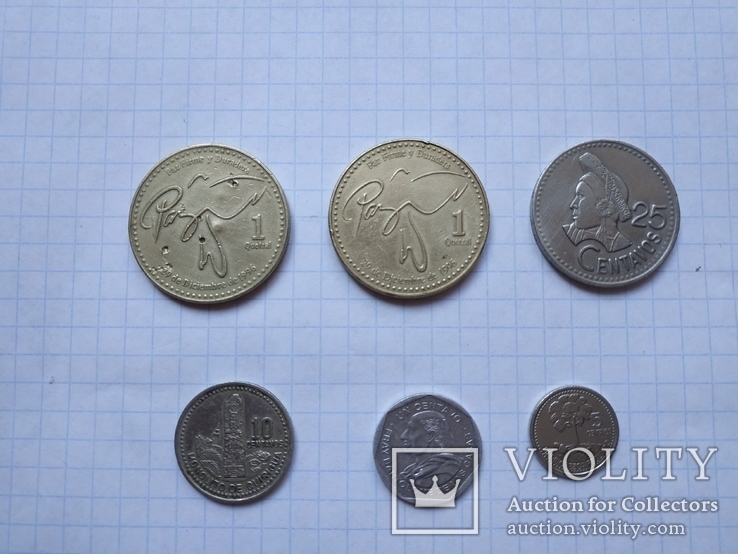 Монеты Гватемала, фото №2