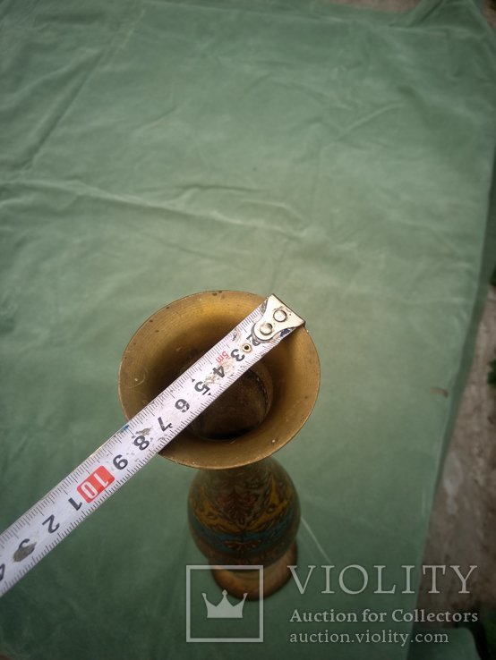 Латунная ваза, фото №3