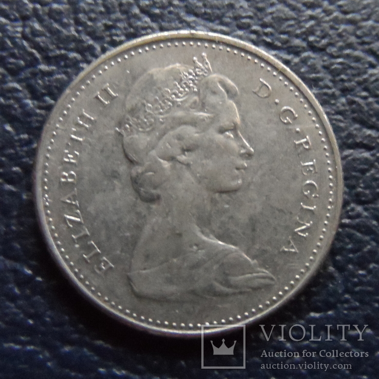 10 центов 1969  Канада  (,F.6.31)~, фото №3