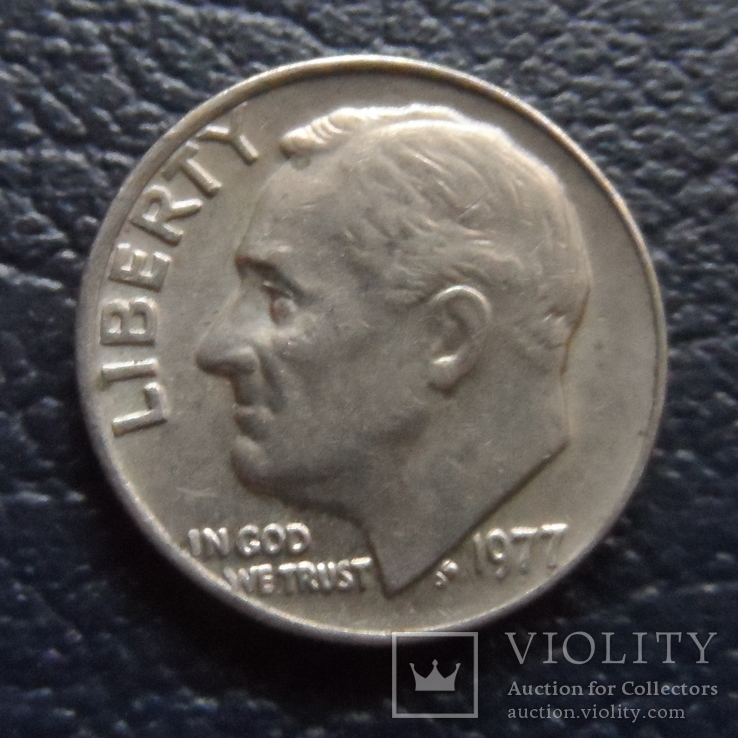 10 центов 1977  США  (,F.6.32)~, фото №2