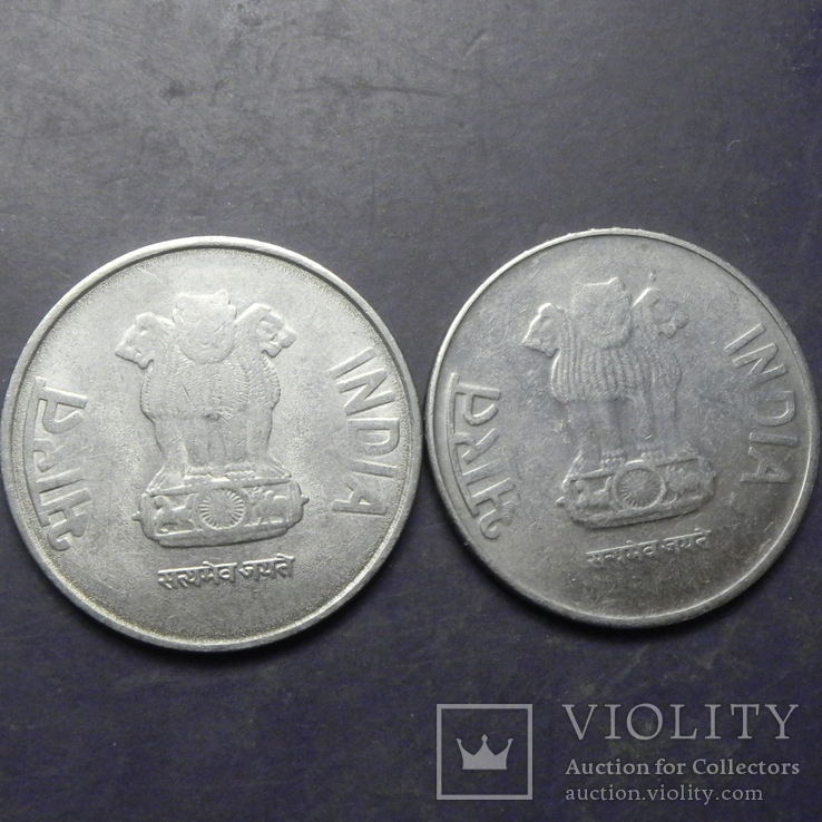 2 рупії Індія 2014 (два різновиди), фото №3