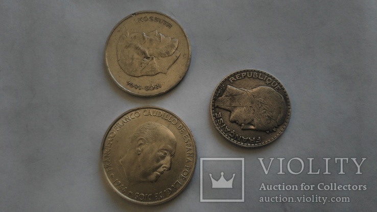 Монеты, серебро  2, фото №4
