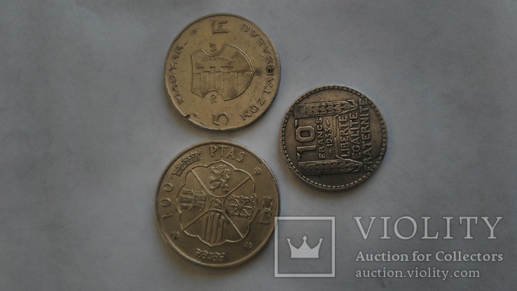 Монеты, серебро  2, фото №5