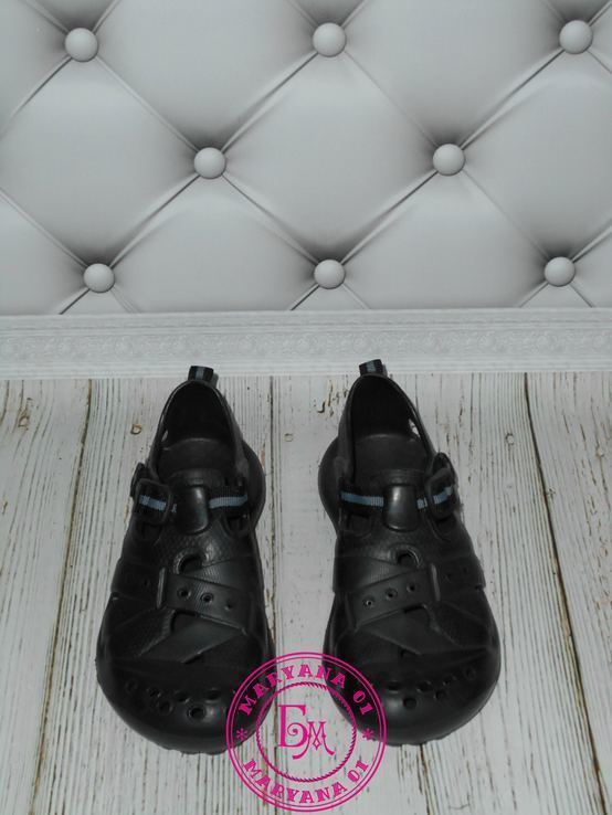 Удобные кроксы, аквашузы Steiner черные 40 размер, фото №9