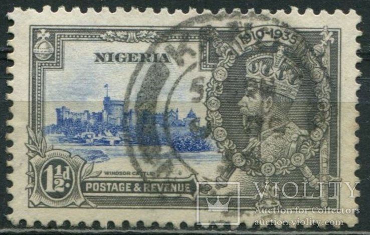 1935 Великобритания Колонии Нигерия 25 летие коронации