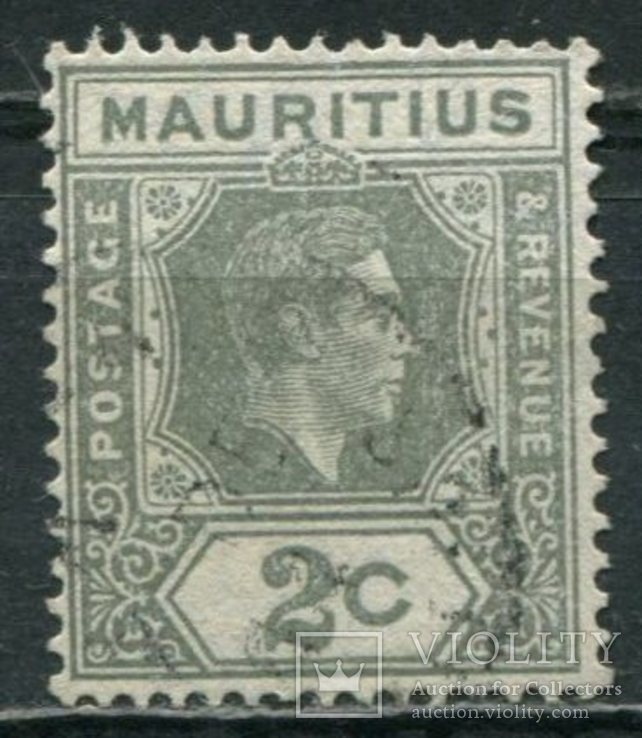 1938 Великобритания Колонии Маврикий 2с