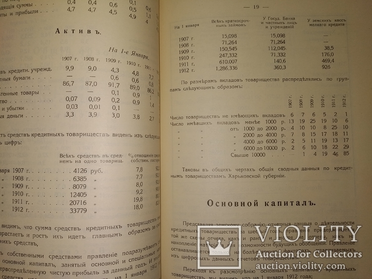 1912 Харьков доклад Губернской Земской кассы мелкого кредита, фото №12