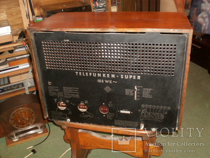 166WK Radio Telefunken  super ., фото №6