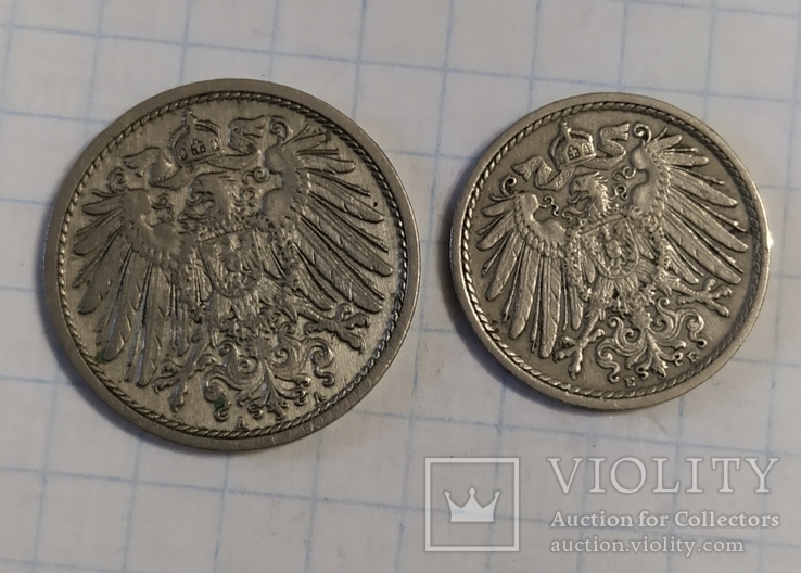 Две монеты 1913 года.