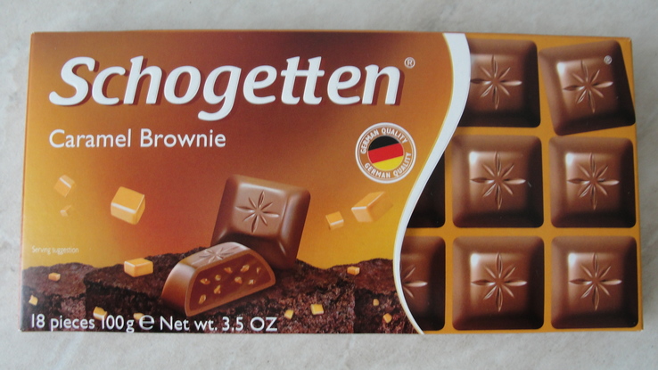 Немецкий шоколад с начинкой