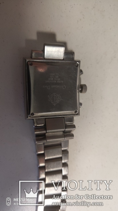 Часы хронограф Christian dior кварц,swiss made, фото №3