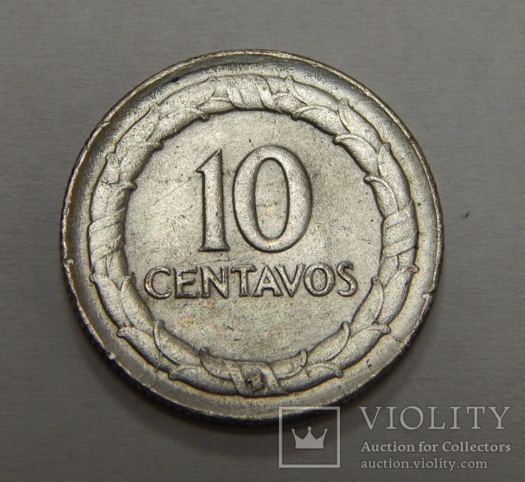 10 центаво, 1946 г Колумбия