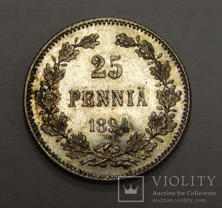 25 пенни, 1894 г Финляндия