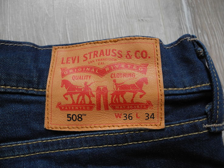 Джинсы Levis 508 36/34 Новое, numer zdjęcia 3