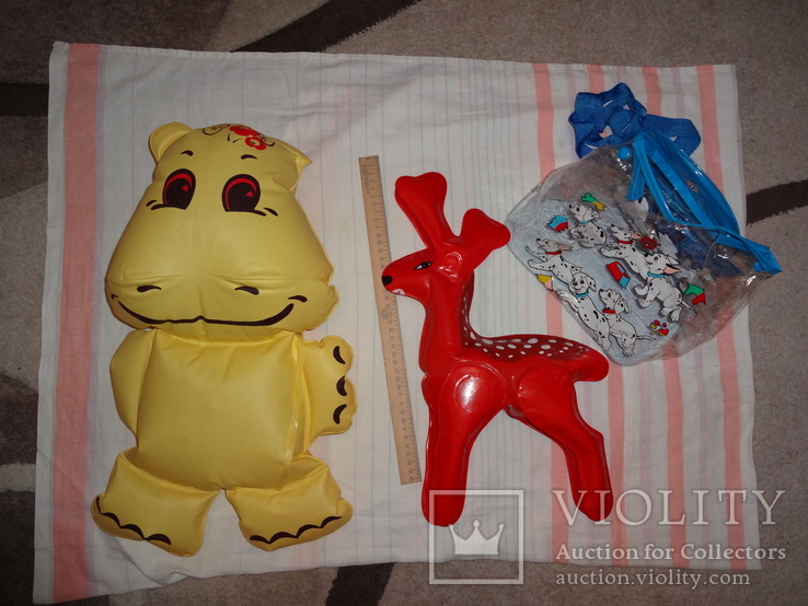 Детский рюкзак,2 надувных игрушки, фото №2