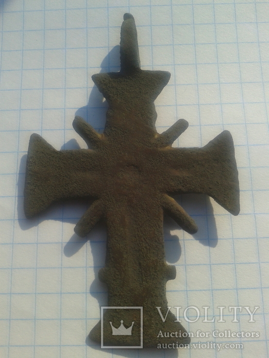 Хрест-(згард)Гуцульська прикраса 18-19століття, фото №3