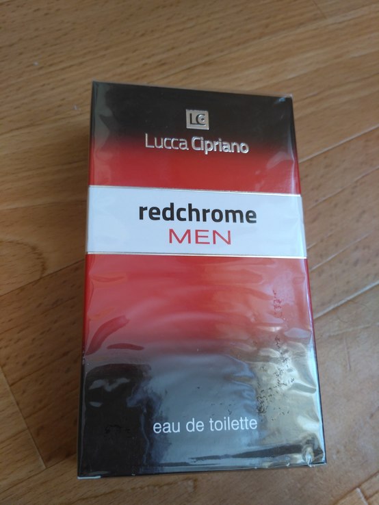Туалетная вода Lucca Cipriano Red Chrome men 100 мл, photo number 2