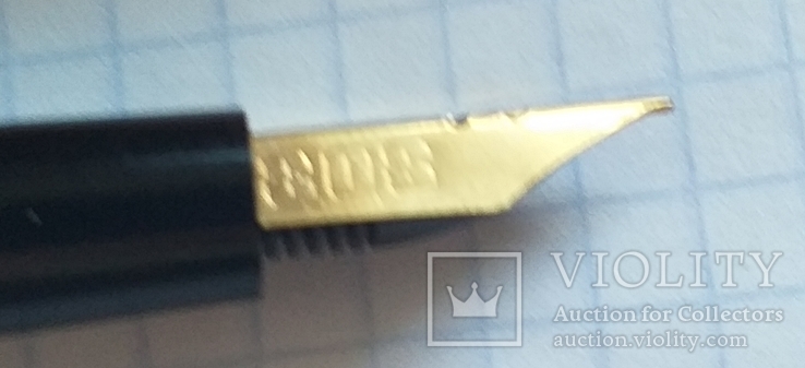 Перьевая ручка 808 lily 1980-е года. Made in China, фото №4