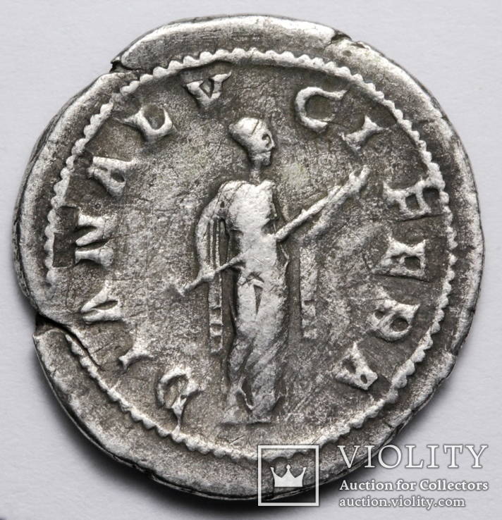 Гордіан ІІІ, срібний денарій 240 р. - DIANA LVCIFERA, фото №4