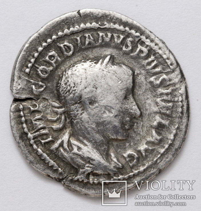 Гордіан ІІІ, срібний денарій 240 р. - DIANA LVCIFERA, фото №7