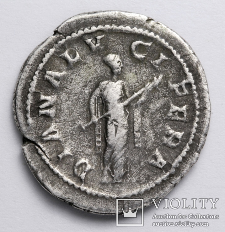 Гордіан ІІІ, срібний денарій 240 р. - DIANA LVCIFERA, фото №8