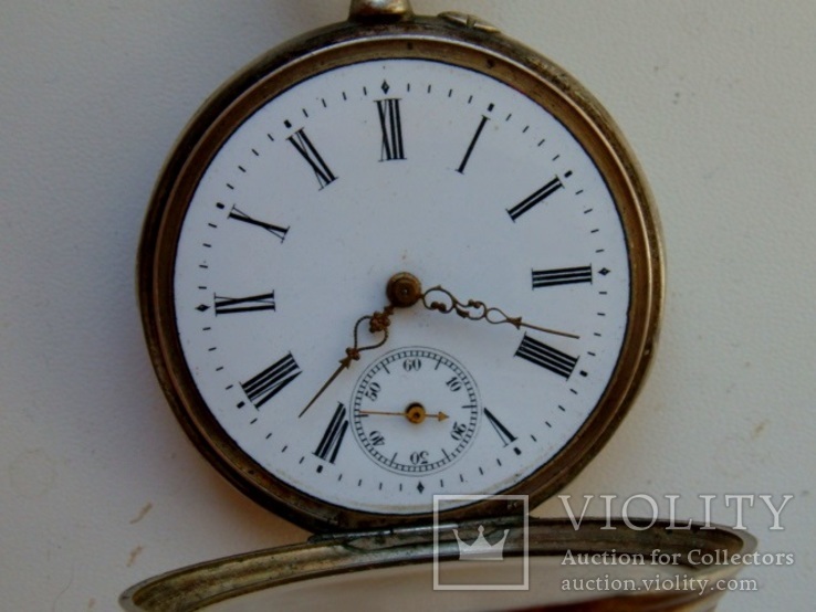 Часы в серебряном корпусе под восстановление, фото №3