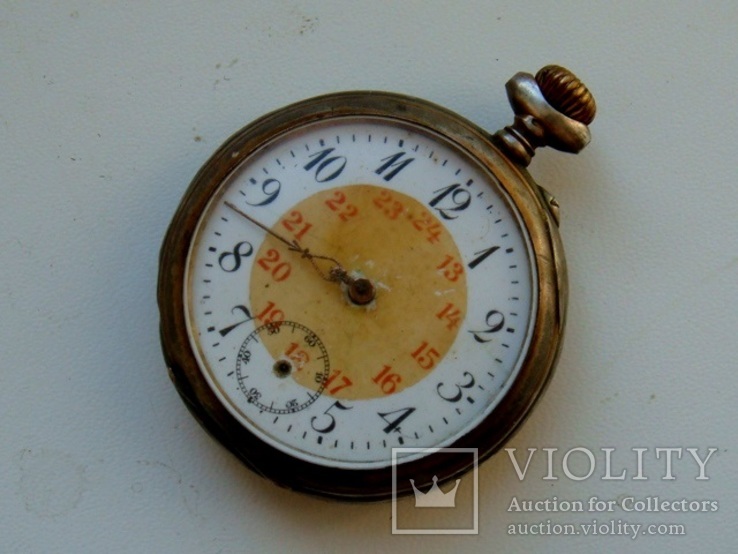 Часы в серебряном корпусе - на ремонт или запчасти