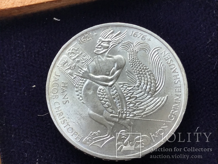 5 марок 1976 год . Серебро