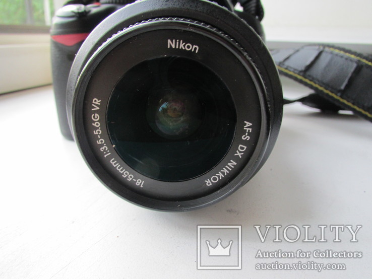 Фотоаппарат Nikon D 3000  10.2 м.п. с объективом, фото №9