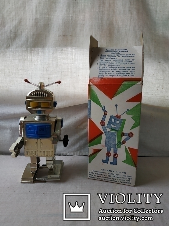 Механическая игрушка / робот / в коробке, фото №2