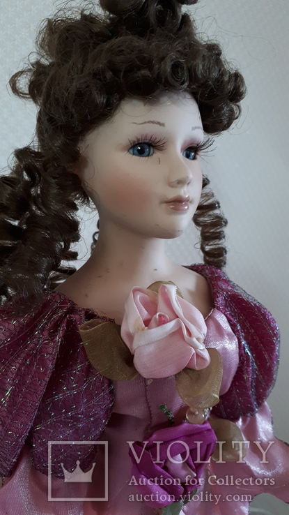 Порцелянова лялька з лампою, фото №4