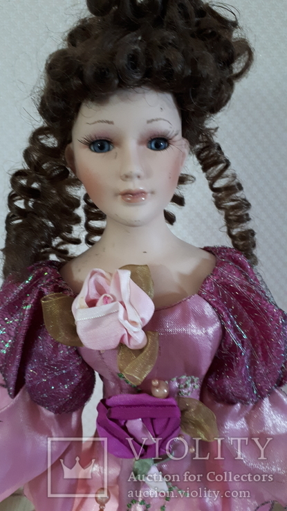 Порцелянова лялька з лампою, фото №6