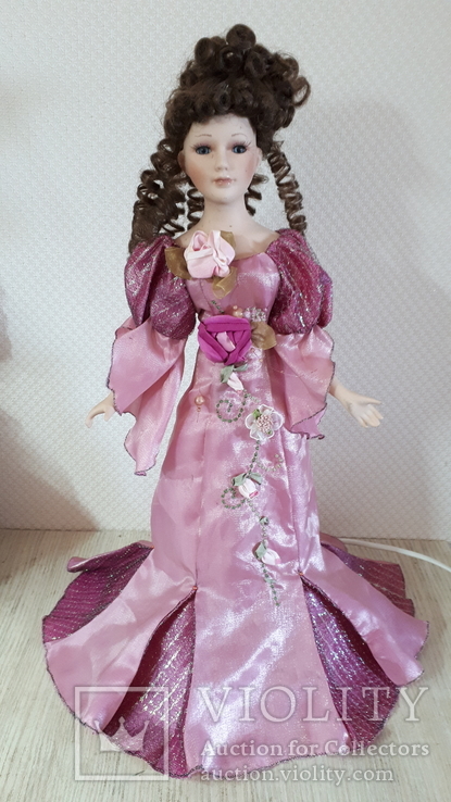 Порцелянова лялька з лампою, фото №7
