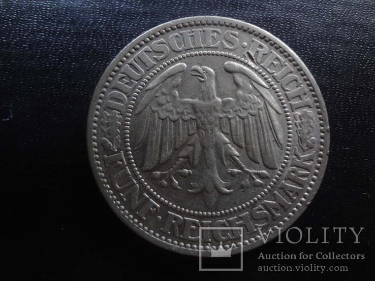5 марок  1931 Германия  серебро    (2.3.1)~, фото №3