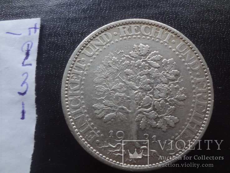 5 марок  1931 Германия  серебро    (2.3.1)~, фото №7