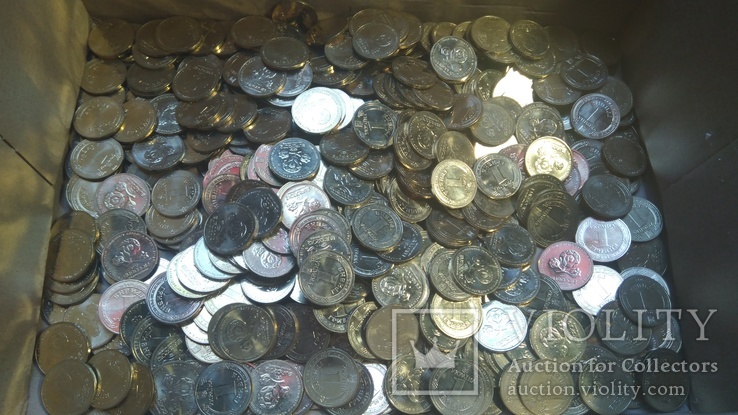 1 гривна Евро 2012 все в штемпельном блеске - 500 штук, фото №6