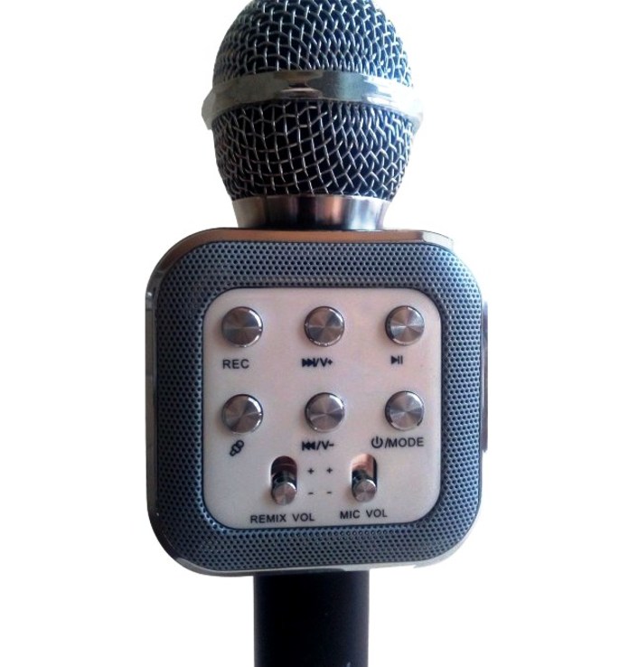Караоке микрофон 1818 с Bluetooth, с изменениями тембра голоса, фото №5