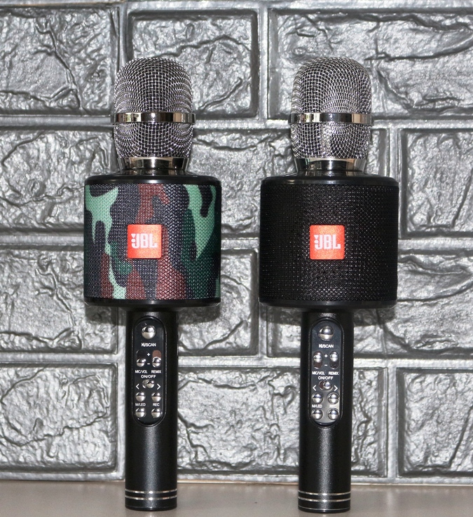 Беспроводной микрофон Karaoke JBL K-319 с подсветкой