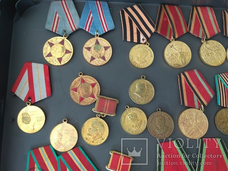 Лот юбилейных медалей СССР 26 шт, фото №2