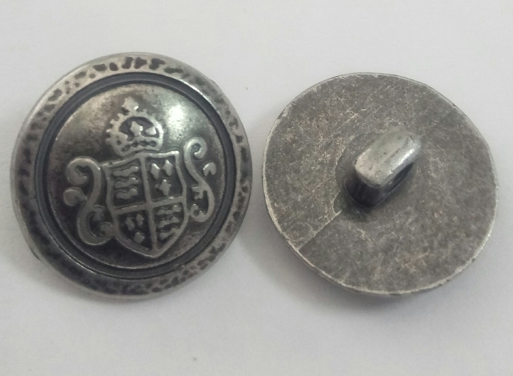 Пуговицы металлические 7 шт., Англия, герб, фото №4