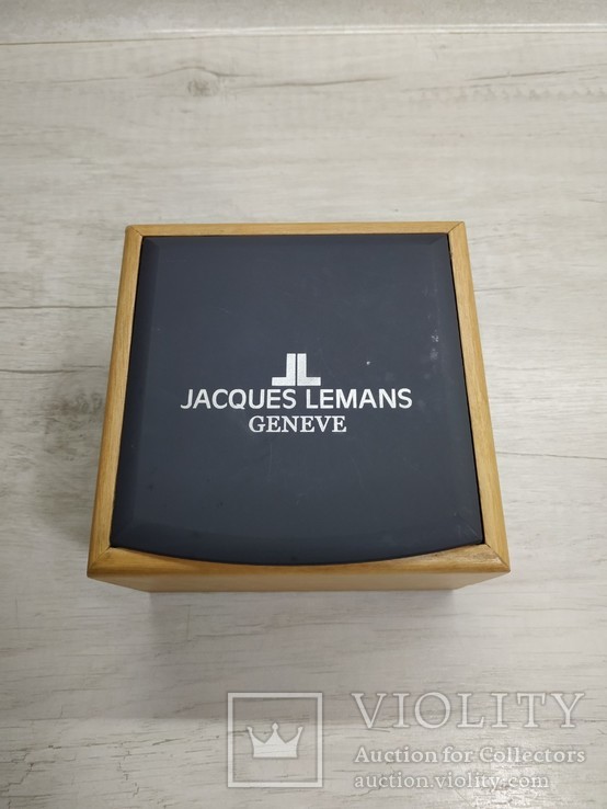 Коробка от часов Jacques Lemans Geneve., фото №3