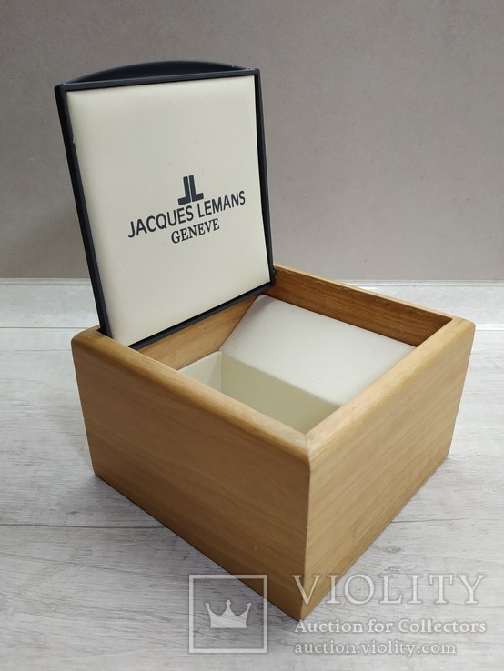Коробка от часов Jacques Lemans Geneve., фото №6