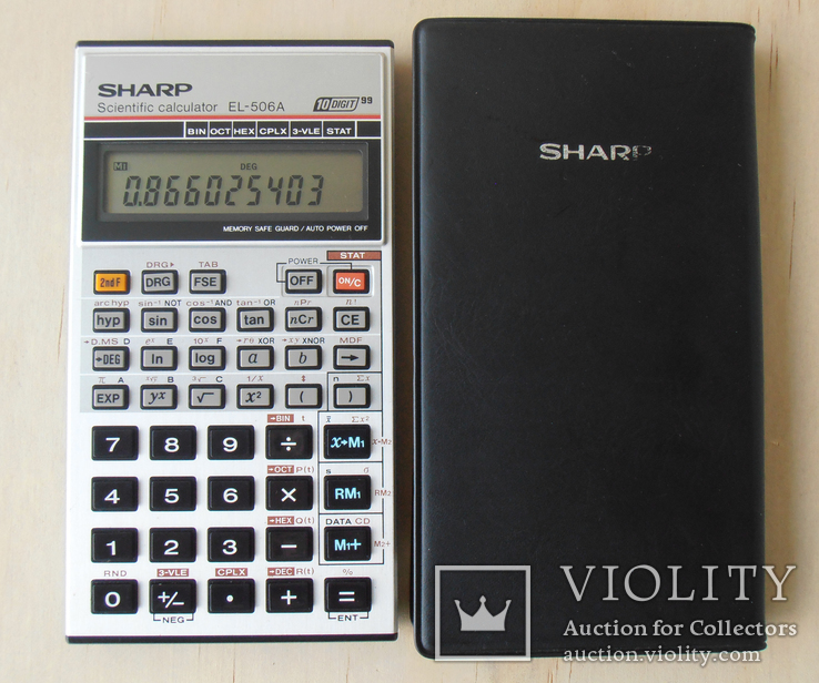 Калькулятор Sharp Scientific EL - 506A, фото №4