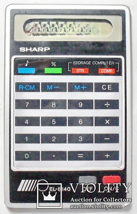 Калькулятор sharp el-8140, фото №2