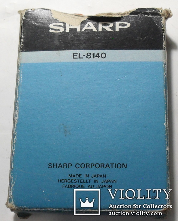 Калькулятор sharp el-8140, фото №10