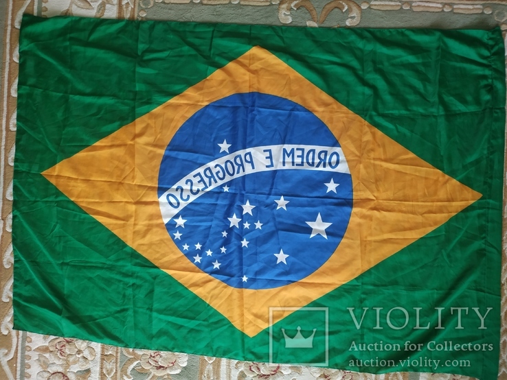 Флаг Бразилии 140х97см., фото №10
